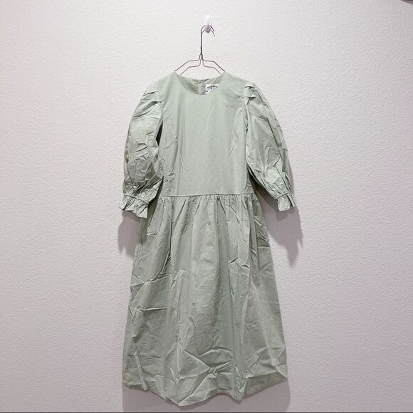Meadows Hazel cotton Dress Sage US6 - Picture 9 of 12